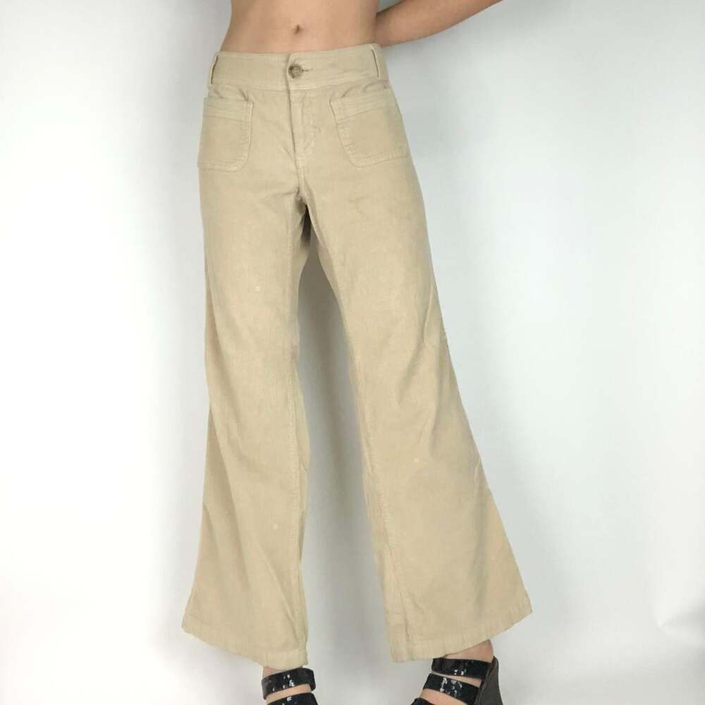 Banana Republic Women's Cream Trousers